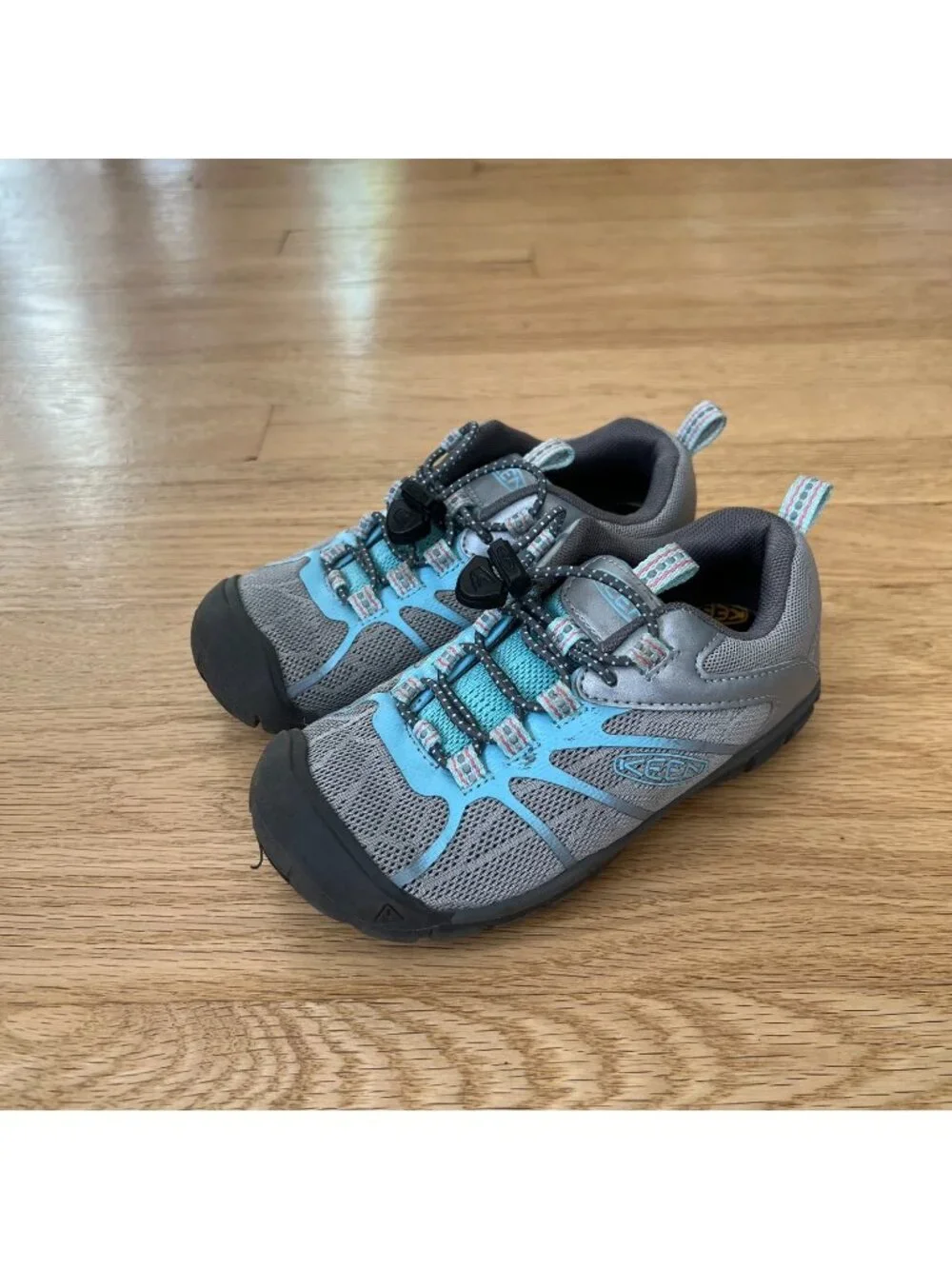 Keen Chandler 2 CNX Lightweight Sneakers Gray Blue Toddler Size 11